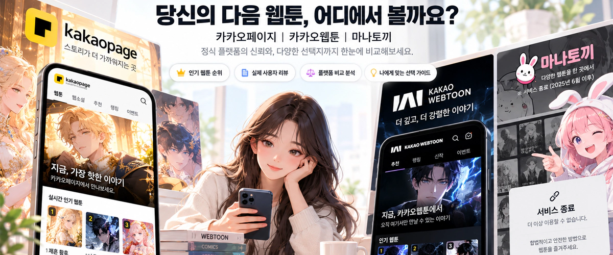 장르별 웹툰 추천과 작품 탐색 가이드